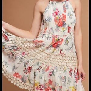 Ranna Gill floral and crochet sundress